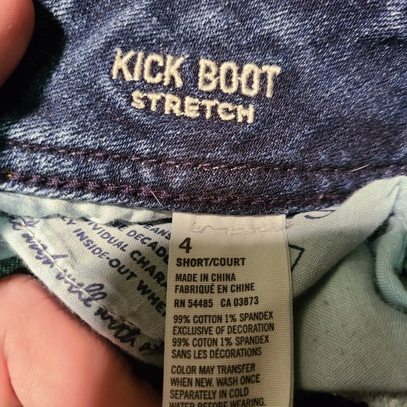 American Eagle Outfitters kick boot stretch jeans - Picture 2 of 5